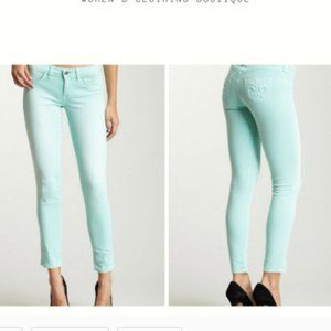 Siwy Hannah Slim Cropped Jeans in Cool La La